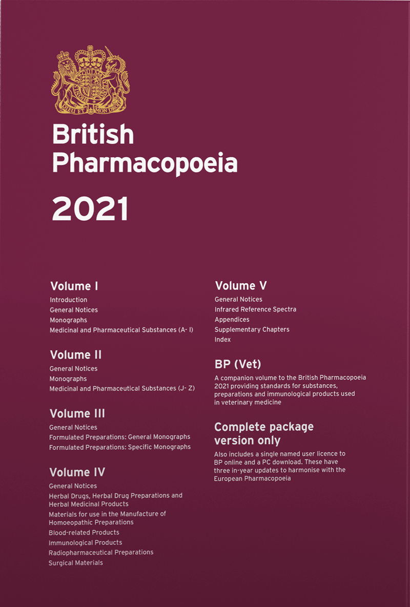 英国药典BP2020(附下载)